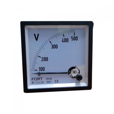 Analog Panel Meter - Volt Meter Class 1.5 FT-72